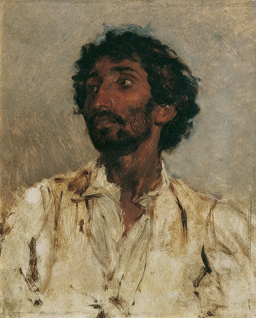 Ritratto a mezzo busto di uoa zingaro - Österreichische Galerie Belvedere, Vienna